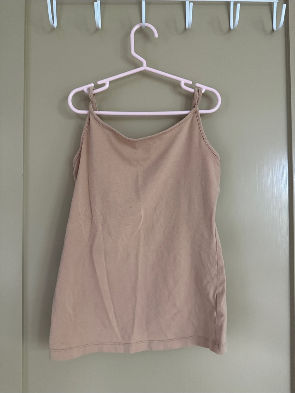 GAP Nude Beige Spaghetti Strap Camisole